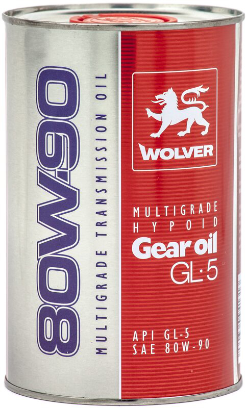 Олива трансмісійна WOLVER Gear Oil GL-5 80W-90 1 л (4260360941313)